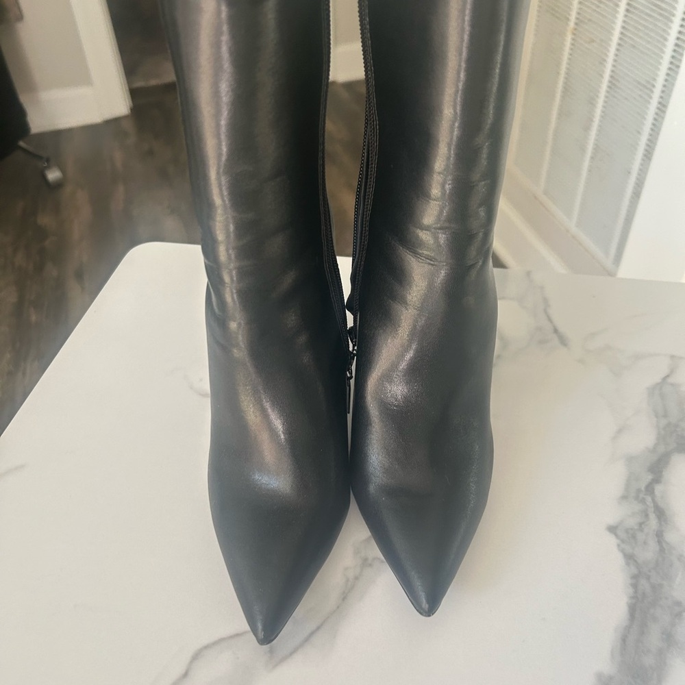 Saint Laurent Black Heeled Boots